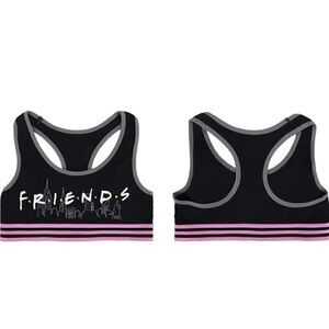 Warner Bros, Friends sports bra with padding, nwt, size 10